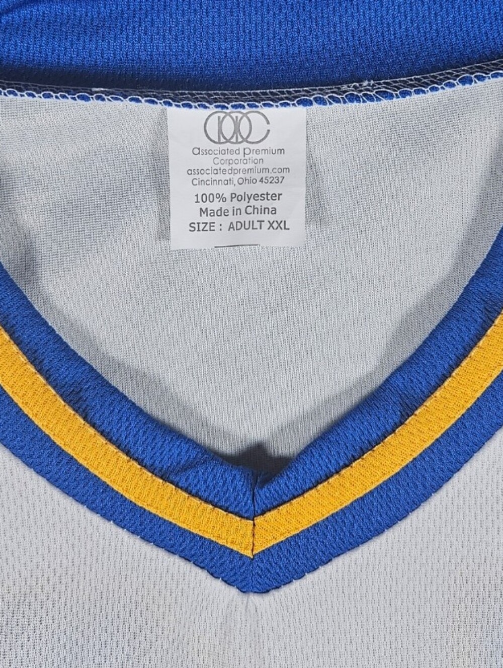 Milwaukee Brewers MLB Baseball Jersey / Colorway - White, Blue, & Yellow / XXL - Picture 14 of 14